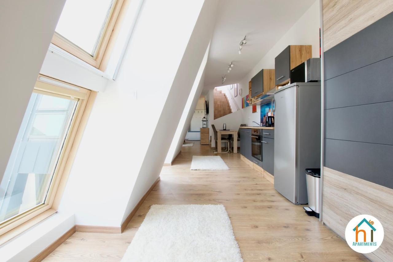 בודפשט Premium Apartment By Hi5 - Penthouse Studio + Rooftop מראה חיצוני תמונה
