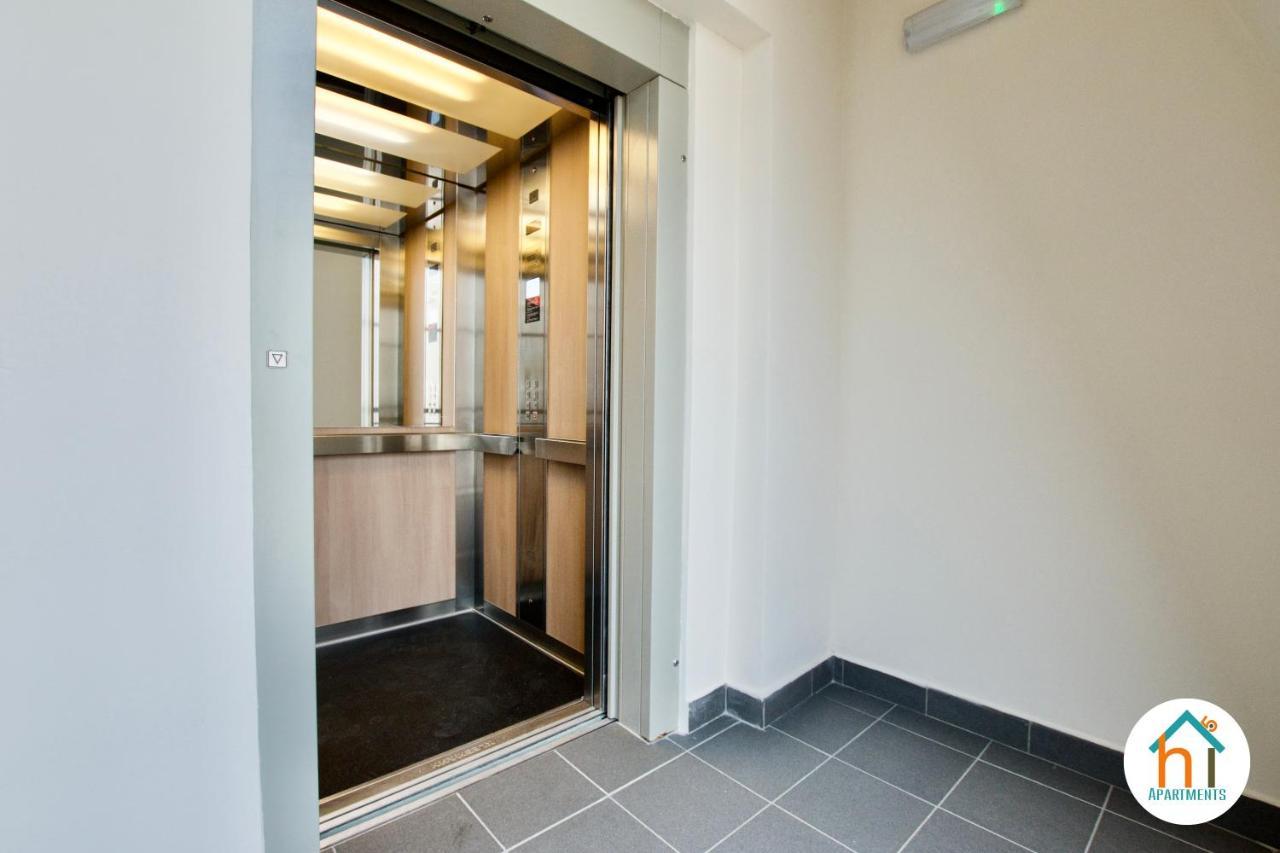 בודפשט Premium Apartment By Hi5 - Penthouse Studio + Rooftop מראה חיצוני תמונה