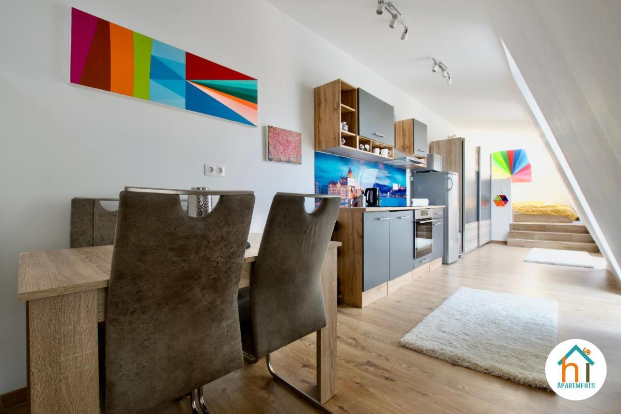 בודפשט Premium Apartment By Hi5 - Penthouse Studio + Rooftop מראה חיצוני תמונה